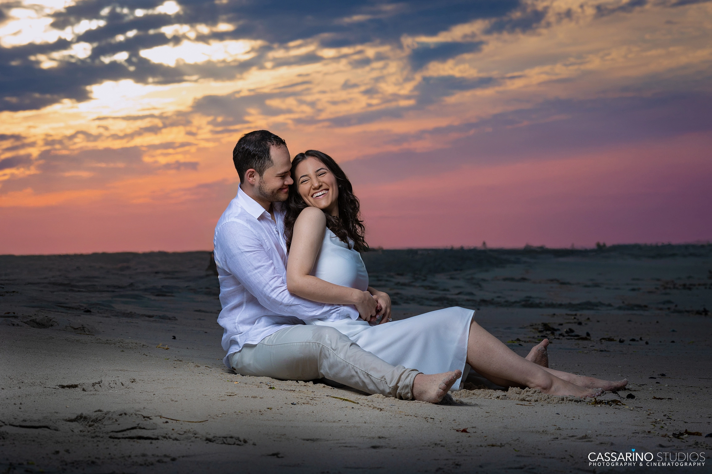 Engagement photo session Long Island by Cassarino Studios