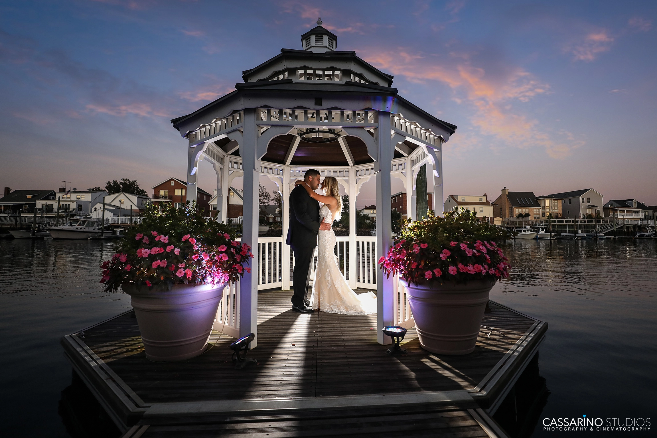 Wedding photography at Harbor Club Long Island by Cassarino Studios