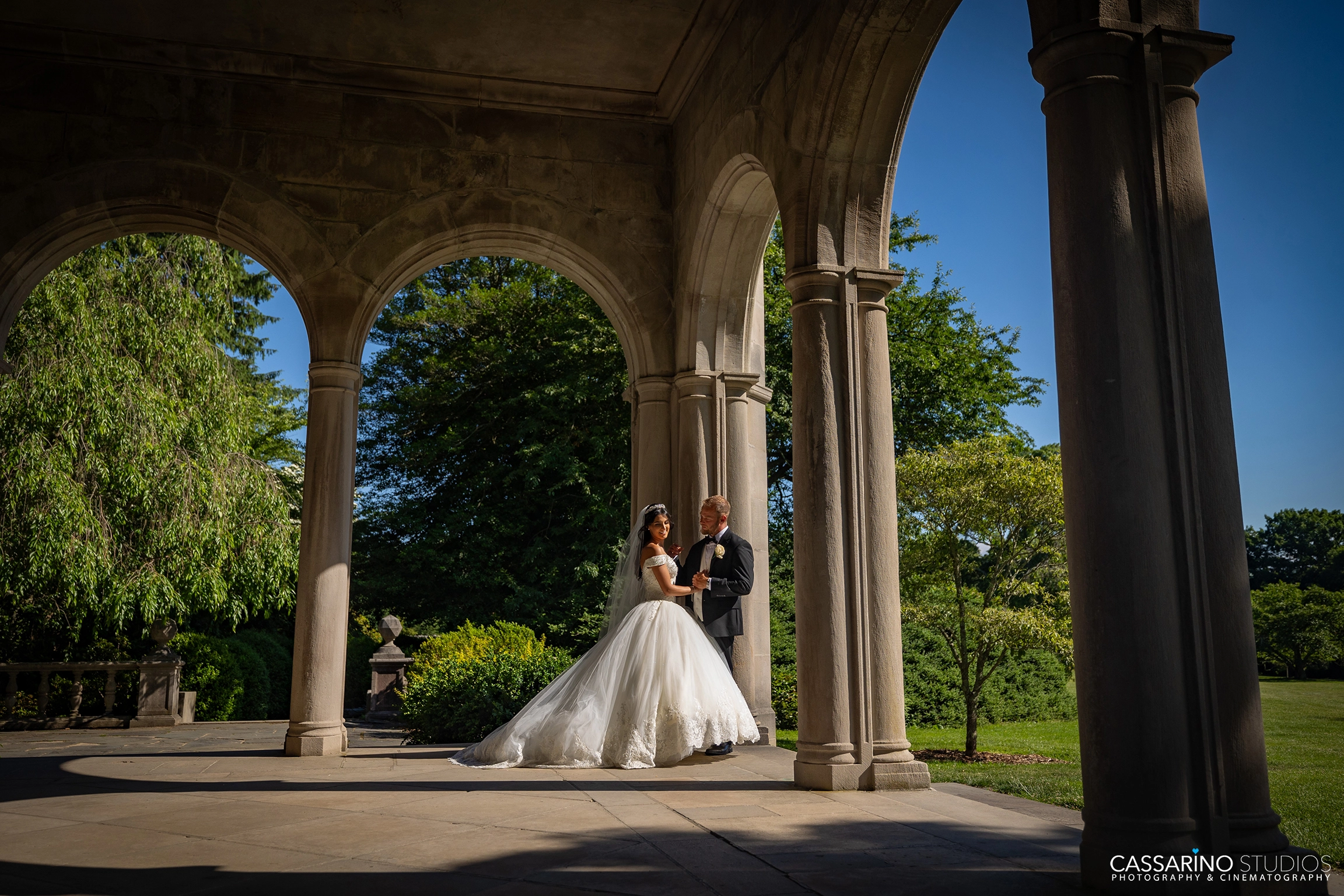 Wedding photography at Planting Fields Arboretum Long Island by Cassarino Studios